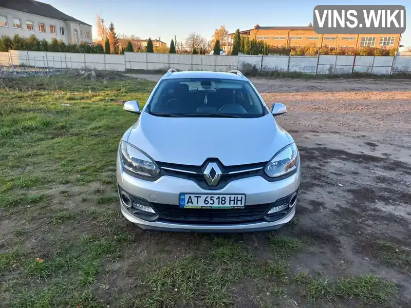 VF1KZ140651452485 Renault Megane 2014 Універсал 1.46 л. Фото 2