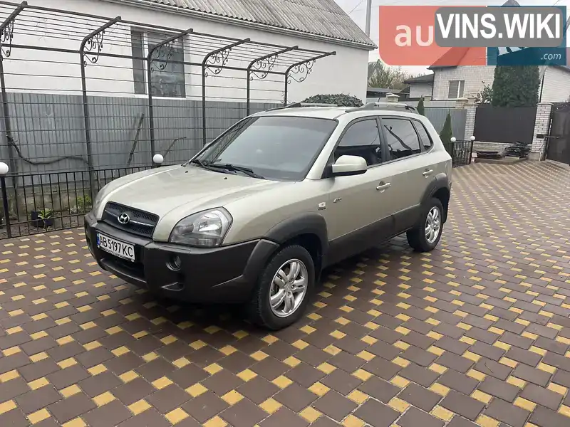 Внедорожник / Кроссовер Hyundai Tucson 2005 1.99 л. Ручная / Механика обл. Винницкая, Гайсин - Фото 1/16