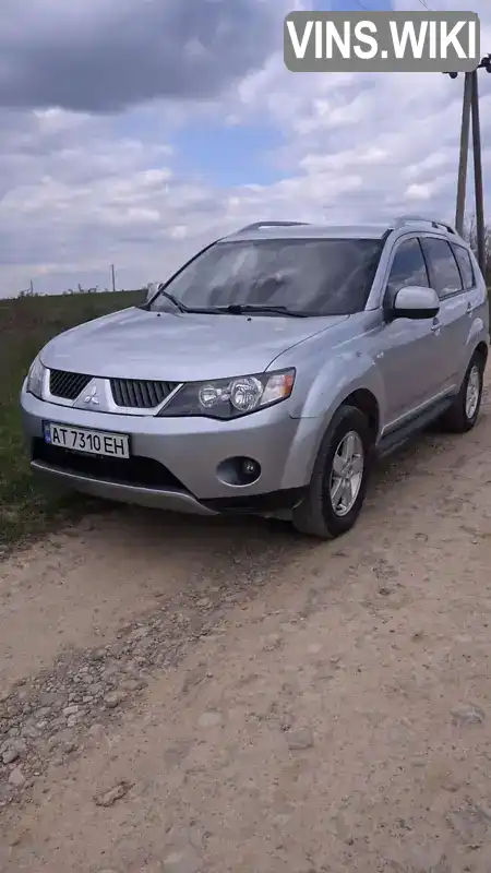 Позашляховик / Кросовер Mitsubishi Outlander 2009 2 л. Ручна / Механіка обл. Івано-Франківська, location.city.markova - Фото 1/6