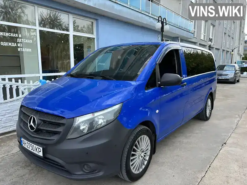 Минивэн Mercedes-Benz Vito 2015 2.14 л. Ручная / Механика обл. Харьковская, Харьков - Фото 1/18