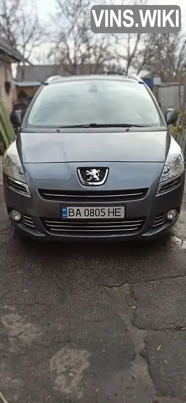 Мікровен Peugeot 5008 2011 1.6 л. Робот обл. Кіровоградська, Кропивницький (Кіровоград) - Фото 1/21