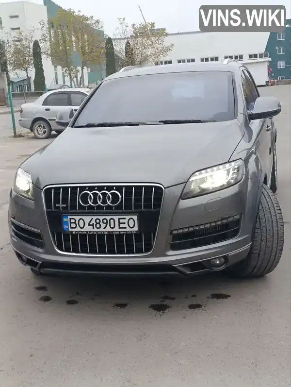 Внедорожник / Кроссовер Audi Q7 2014 2.97 л. Автомат обл. Тернопольская, Тернополь - Фото 1/21