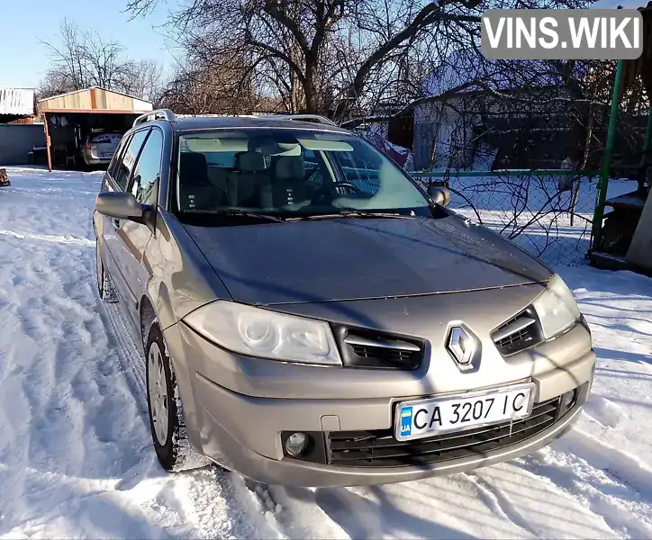 Універсал Renault Megane 2008 1.6 л. обл. Черкаська, Черкаси - Фото 1/12