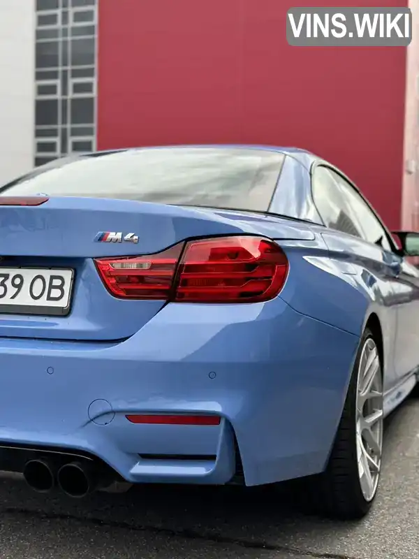 WBS3U9C53GP968598 BMW M4 2015 Кабріолет 2.98 л. Фото 5