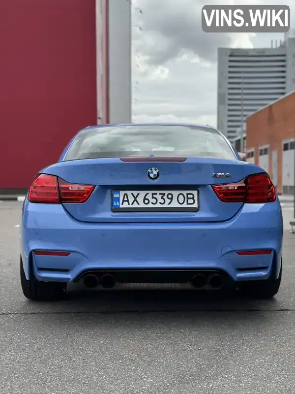 WBS3U9C53GP968598 BMW M4 2015 Кабріолет 2.98 л. Фото 6