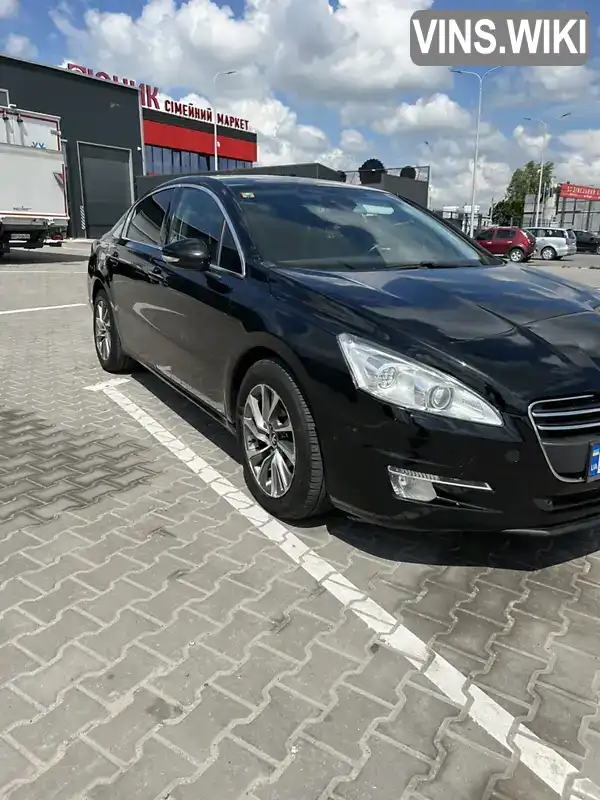 Седан Peugeot 508 2012 2 л. Робот обл. Тернопільська, Тернопіль - Фото 1/21