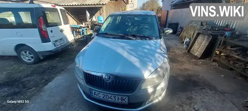 Хэтчбек Skoda Fabia 2013 1.2 л. Ручная / Механика обл. Волынская, location.city.volodymyr - Фото 1/21