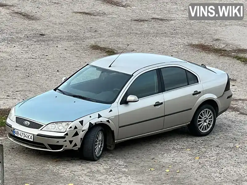 Лифтбек Ford Mondeo 2004 2 л. Ручная / Механика обл. Винницкая, Ладыжин - Фото 1/11