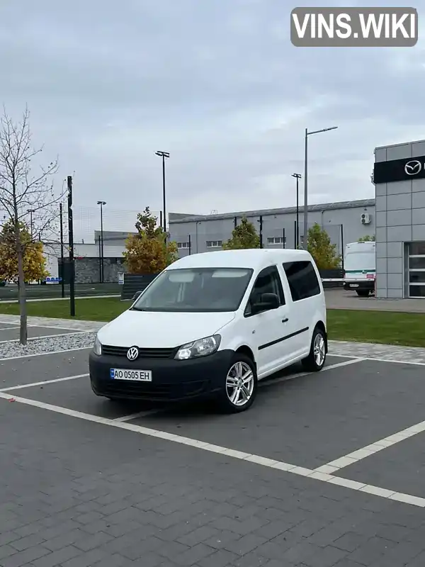 Минивэн Volkswagen Caddy 2011 1.6 л. Ручная / Механика обл. Закарпатская, Мукачево - Фото 1/21