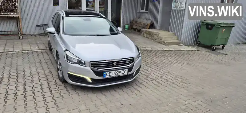 Универсал Peugeot 508 2015 1.6 л. Автомат обл. Черновицкая, Хотин - Фото 1/7