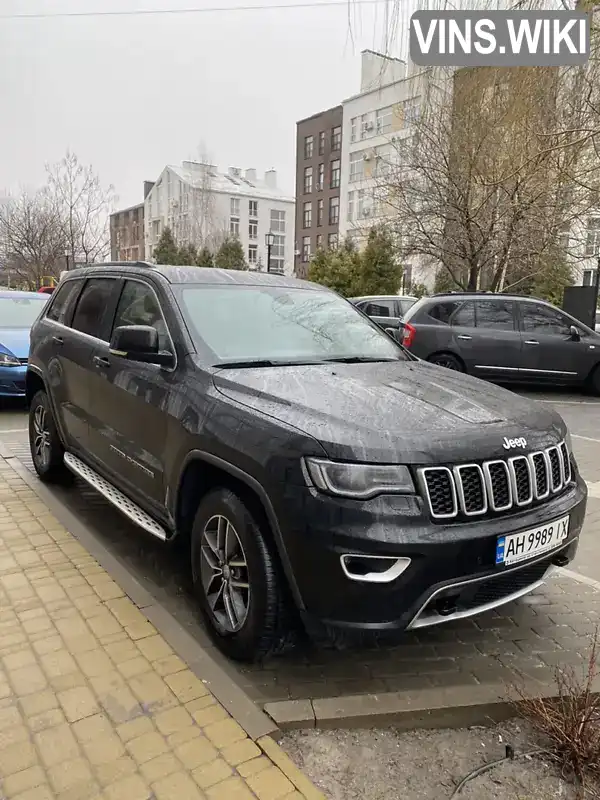 Позашляховик / Кросовер Jeep Grand Cherokee 2018 2.99 л. Автомат обл. Київська, Київ - Фото 1/21