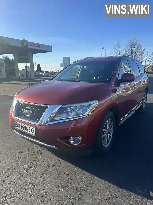 Позашляховик / Кросовер Nissan Pathfinder 2014 3.5 л. Автомат обл. Тернопільська, Тернопіль - Фото 1/21