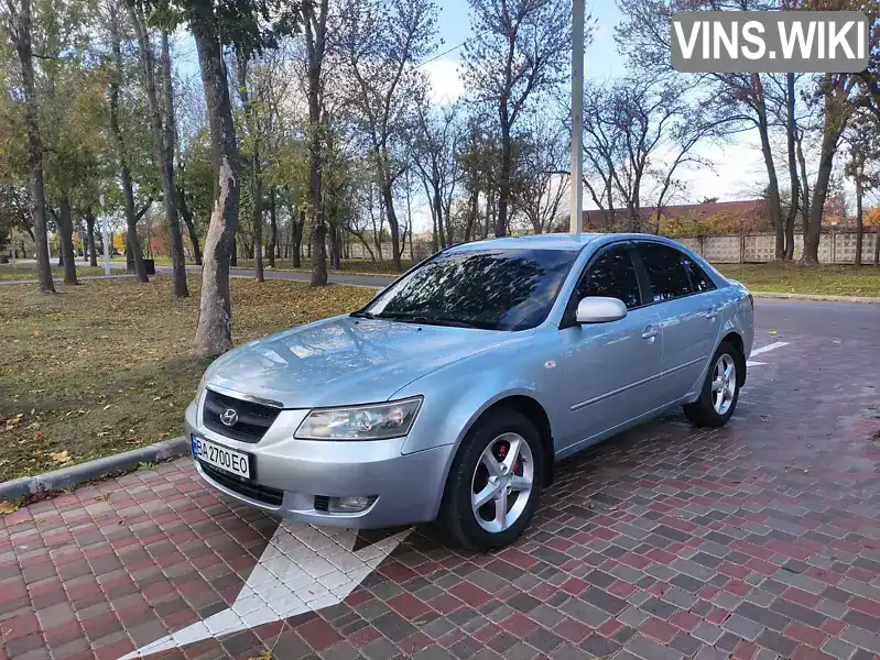 Седан Hyundai Sonata 2007 2.4 л. Автомат обл. Кировоградская, Кропивницкий (Кировоград) - Фото 1/17