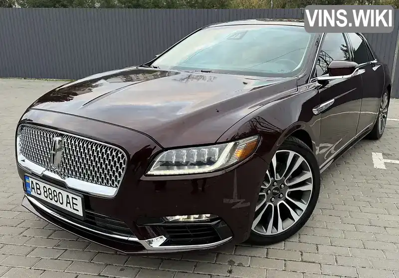 Седан Lincoln Continental 2017 2.96 л. Автомат обл. Вінницька, Вінниця - Фото 1/21