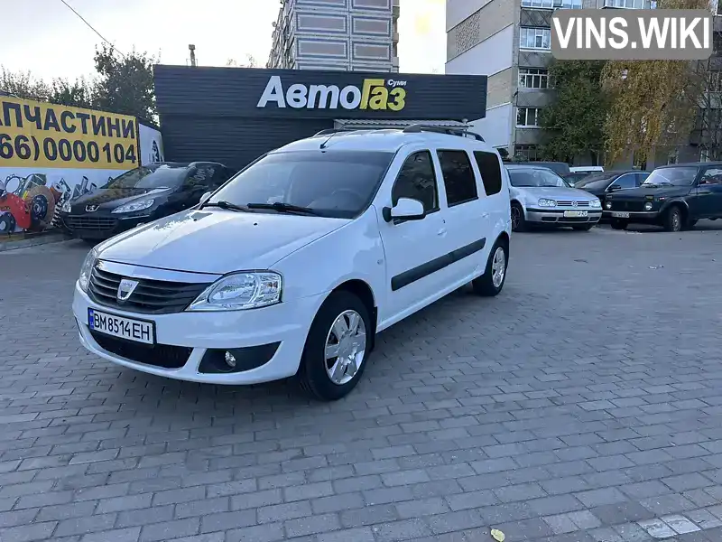 Седан Dacia Logan 2011 1.6 л. Ручна / Механіка обл. Сумська, Конотоп - Фото 1/14