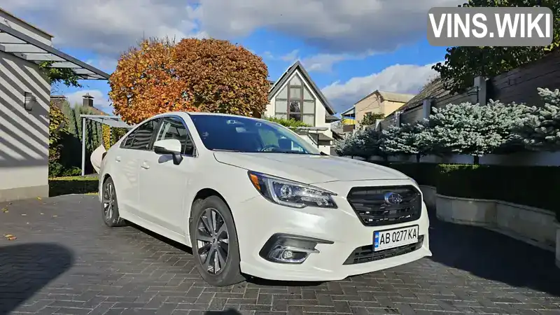 Седан Subaru Legacy 2018 2.5 л. Варіатор обл. Вінницька, Вінниця - Фото 1/21