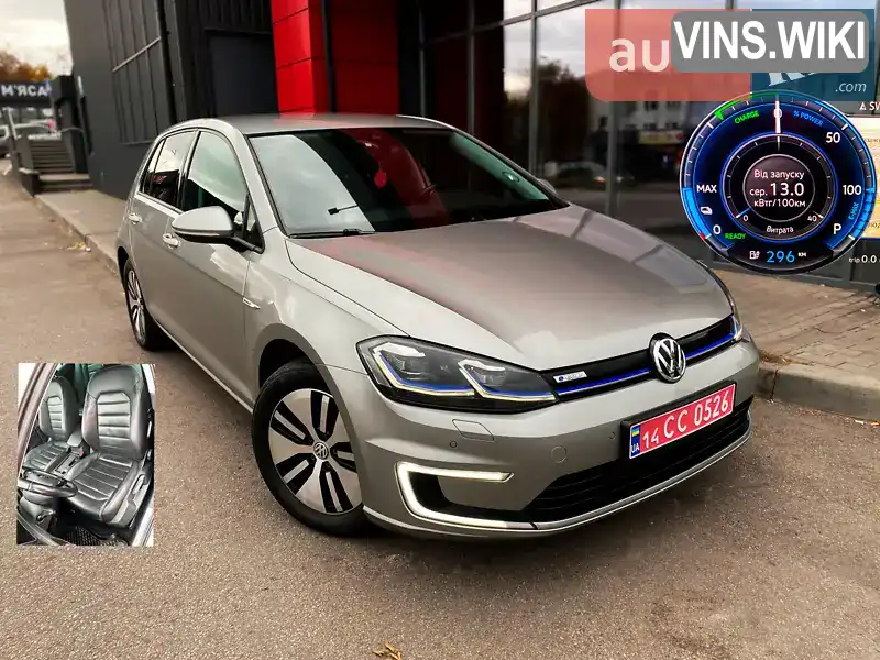 Хетчбек Volkswagen e-Golf 2017 null_content л. Автомат обл. Дніпропетровська, Кам'янське (Дніпродзержинськ) - Фото 1/21