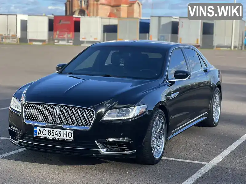 Седан Lincoln Continental 2016 2.69 л. Автомат обл. Волынская, Ковель - Фото 1/21