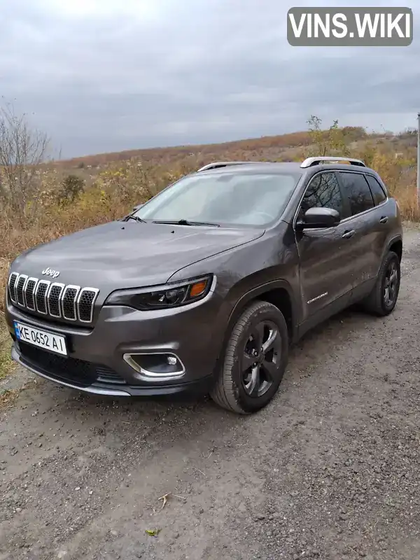 Внедорожник / Кроссовер Jeep Cherokee 2018 3.2 л. Автомат обл. Днепропетровская, Днепр (Днепропетровск) - Фото 1/8