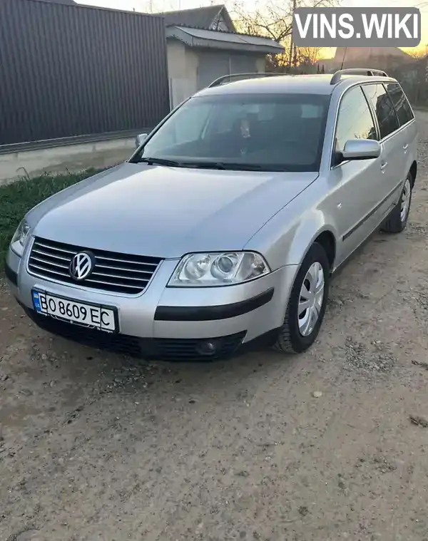 Универсал Volkswagen Passat 2002 null_content л. Ручная / Механика обл. Черновицкая, Кицмань - Фото 1/17