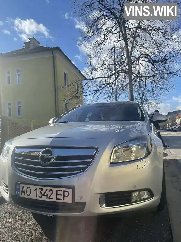 W0LGT8EY0A1129062 Opel Insignia 2010 Універсал 1.96 л. Фото 6