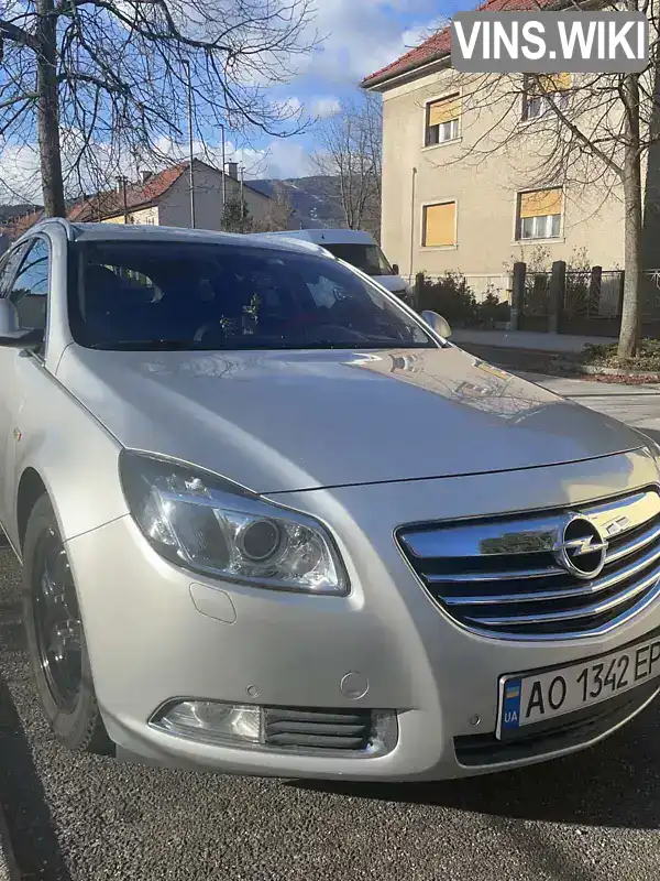 W0LGT8EY0A1129062 Opel Insignia 2010 Универсал 1.96 л. Фото 8