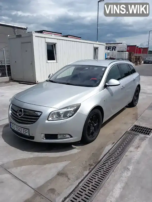 W0LGT8EY0A1129062 Opel Insignia 2010 Універсал 1.96 л. Фото 9