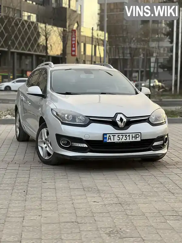 Універсал Renault Megane 2015 1.5 л. Ручна / Механіка обл. Івано-Франківська, Івано-Франківськ - Фото 1/9