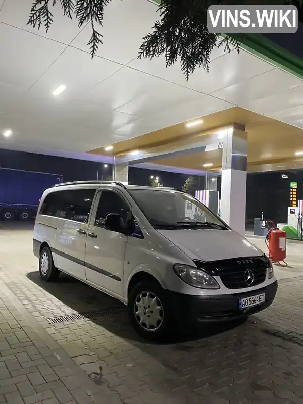 Мінівен Mercedes-Benz Vito 2007 2.2 л. Ручна / Механіка обл. Закарпатська, Тячів - Фото 1/18