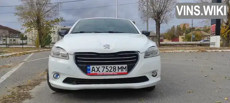 Седан Peugeot 301 2013 1.2 л. Ручна / Механіка обл. Харківська, Харків - Фото 1/21