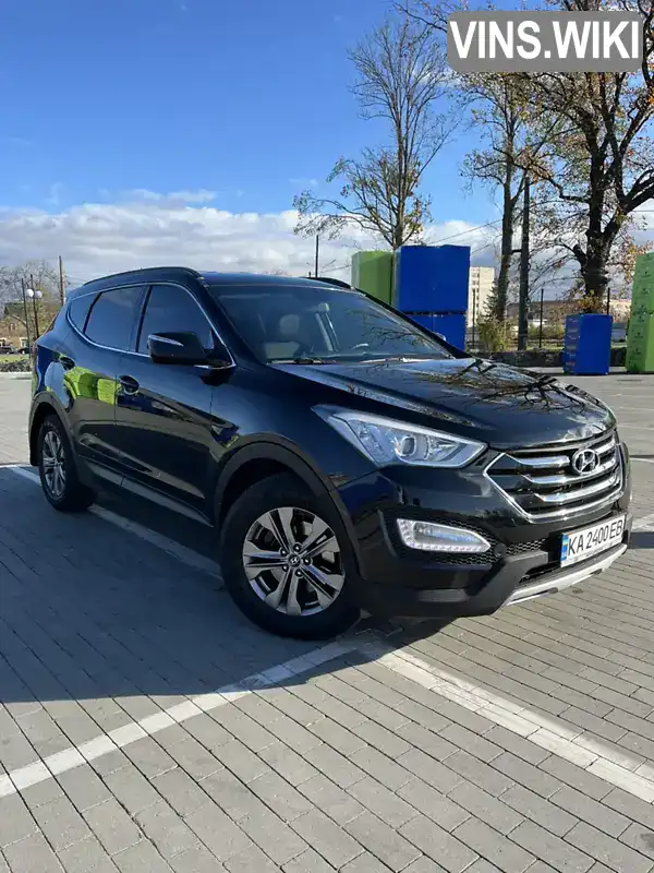 KMHST81XDEU268418 Hyundai Santa FE 2014 Внедорожник / Кроссовер 2.2 л. Фото 2