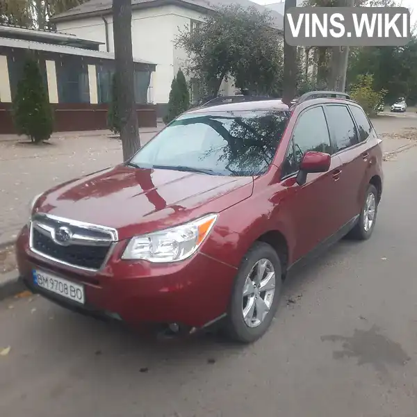 Внедорожник / Кроссовер Subaru Forester 2015 2.5 л. Автомат обл. Сумская, Сумы - Фото 1/12