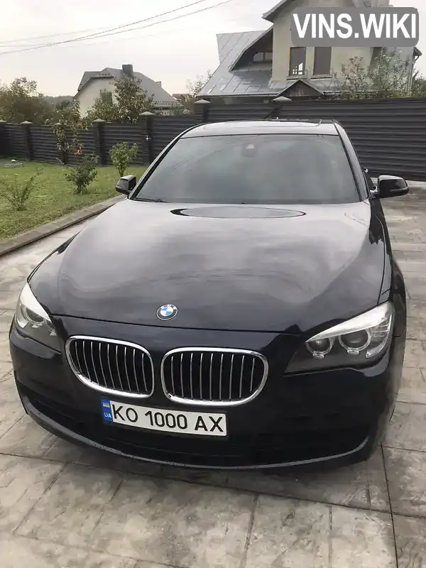 Седан BMW 7 Series 2013 4.39 л. Типтронік обл. Львівська, Трускавець - Фото 1/21