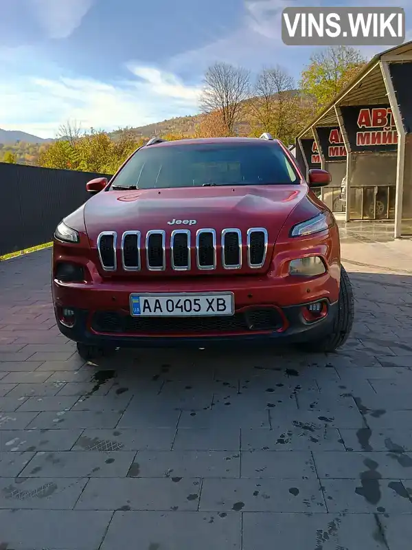 Внедорожник / Кроссовер Jeep Cherokee 2014 2.4 л. Автомат обл. Ивано-Франковская, Надворная - Фото 1/12