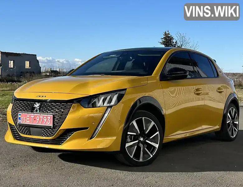 Хэтчбек Peugeot e-208 2021 null_content л. обл. Ровенская, Ровно - Фото 1/21