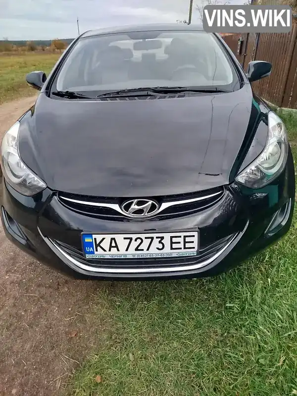 Седан Hyundai Elantra 2013 1.59 л. Ручная / Механика обл. Киевская, Киев - Фото 1/9