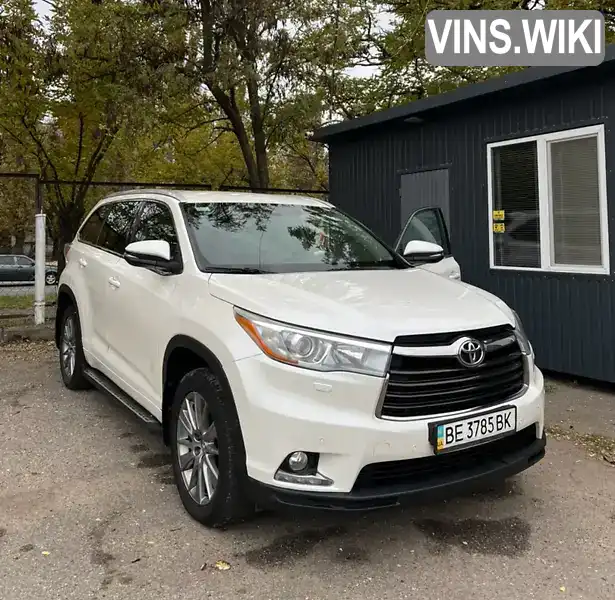 Внедорожник / Кроссовер Toyota Highlander 2014 2.67 л. Автомат обл. Николаевская, Николаев - Фото 1/13