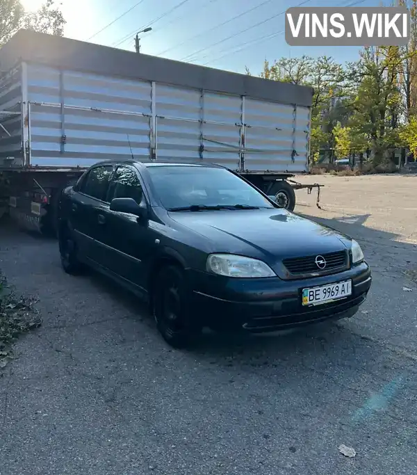 Y6D0TGF696X003849 Opel Astra 2005 Седан 1.36 л. Фото 1