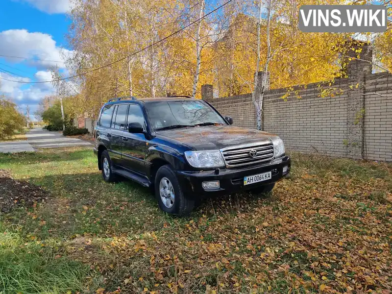 Внедорожник / Кроссовер Toyota Land Cruiser 2001 4.7 л. Автомат обл. Днепропетровская, Днепр (Днепропетровск) - Фото 1/13