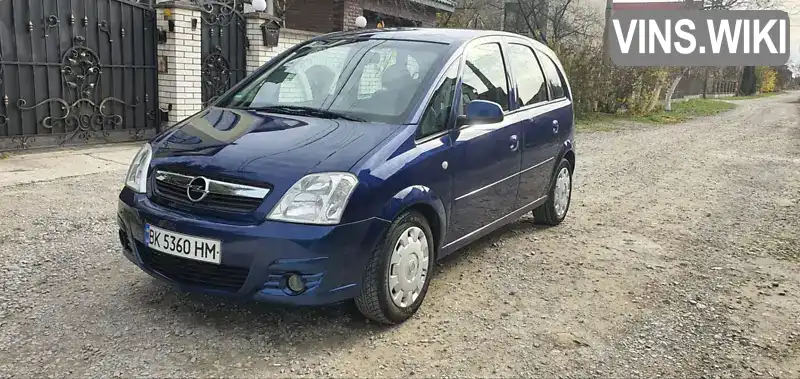 Мікровен Opel Meriva 2006 1.36 л. Ручна / Механіка обл. Івано-Франківська, Івано-Франківськ - Фото 1/21