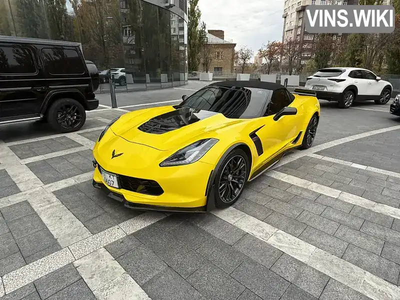 Кабріолет Chevrolet Corvette 2018 6.2 л. Автомат обл. Київська, Київ - Фото 1/16