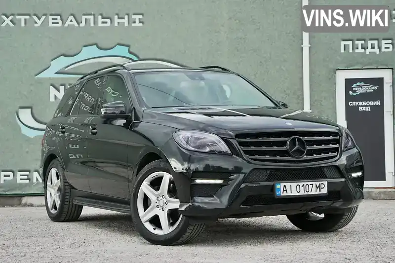 Позашляховик / Кросовер Mercedes-Benz M-Class 2013 2.14 л. обл. Київська, Київ - Фото 1/21