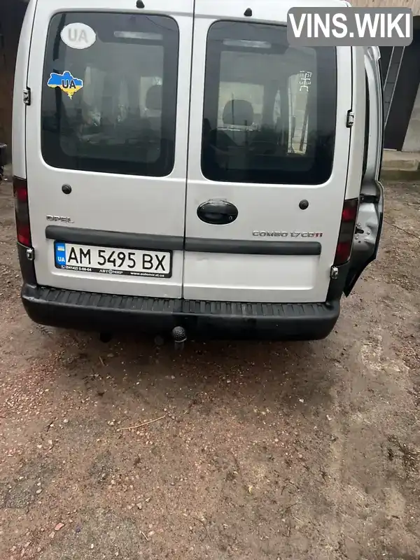 W0L0XCF2553043642 Opel Combo 2005 Мінівен 1.7 л. Фото 3