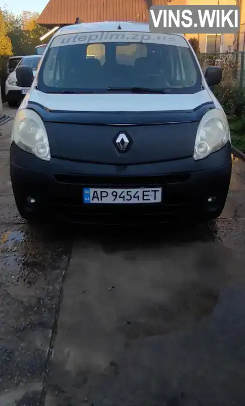 Мінівен Renault Kangoo 2011 1.46 л. Ручна / Механіка обл. Запорізька, Запоріжжя - Фото 1/10