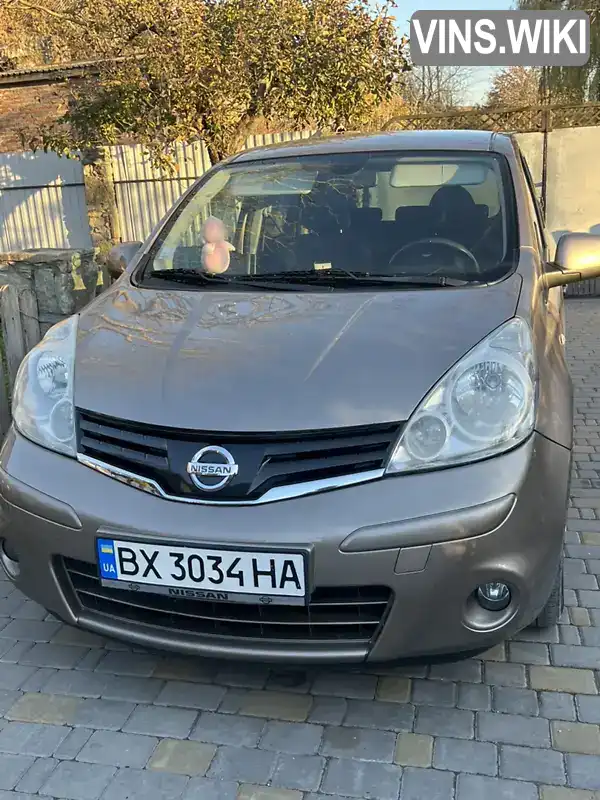 Хетчбек Nissan Note 2010 1.46 л. Ручна / Механіка обл. Хмельницька, Городок - Фото 1/15