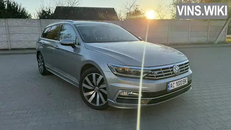 Універсал Volkswagen Passat 2017 1.97 л. Автомат обл. Волинська, Нововолинськ - Фото 1/21