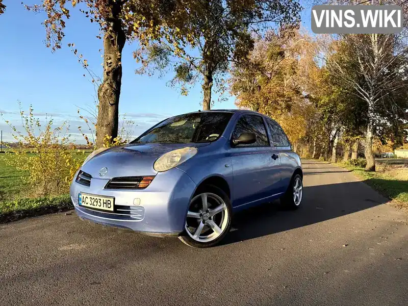 Хэтчбек Nissan Micra 2003 1.24 л. Ручная / Механика обл. Волынская, location.city.volodymyr - Фото 1/21