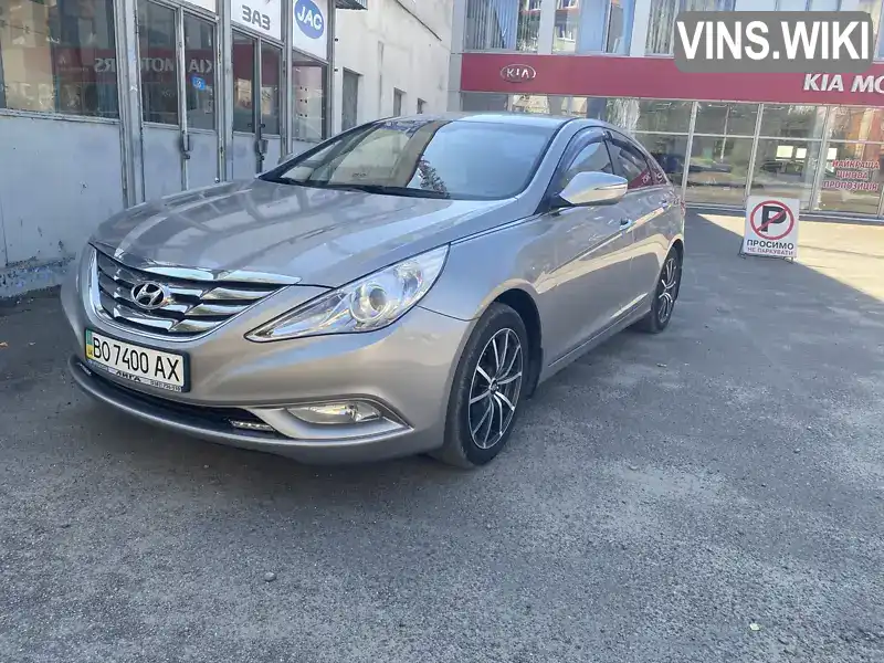 Седан Hyundai Sonata 2011 2.36 л. Ручная / Механика обл. Тернопольская, Тернополь - Фото 1/14