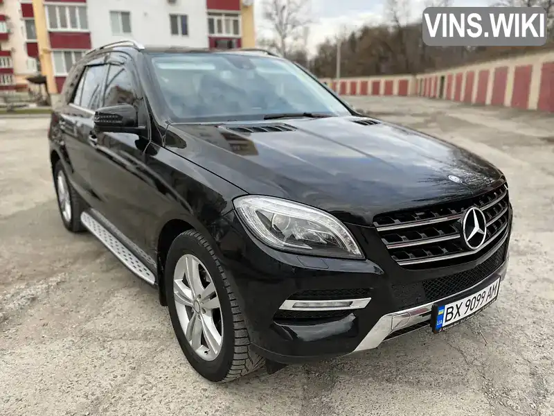 Позашляховик / Кросовер Mercedes-Benz M-Class 2013 2.99 л. Автомат обл. Хмельницька, Кам'янець-Подільський - Фото 1/21