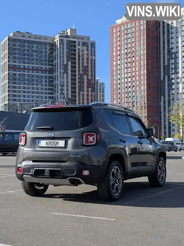 ZACCJBDT3GPD36014 Jeep Renegade 2016 Позашляховик / Кросовер 2.36 л. Фото 4